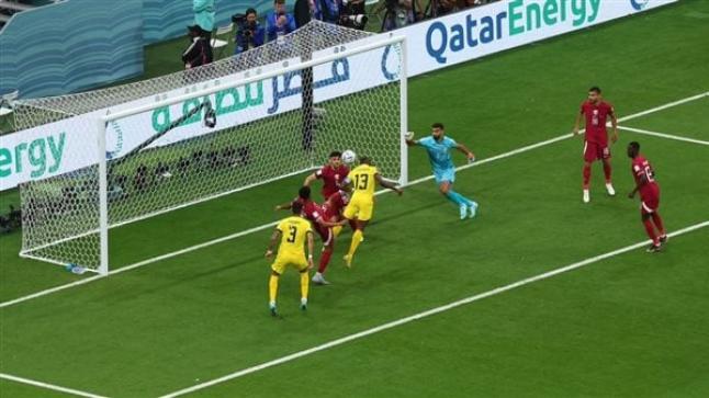 فوز منتخب الإكوادور أمام المنتخب القطري بهدفين نظيفين